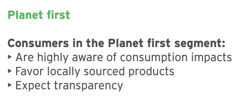購買行動　環境　Planet First