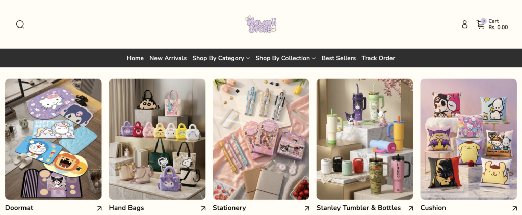 インド　Kawaii Store